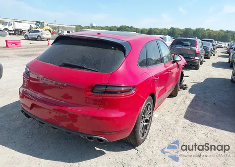 2017 Porsche Macan Turbo z USA, uszkodzony, nr VIN WP1AF2A52HLB61709